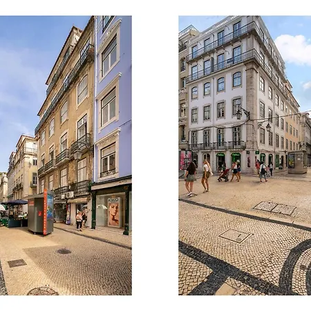 Whome Charming And Historical In Santa Justa 아파트 리스본